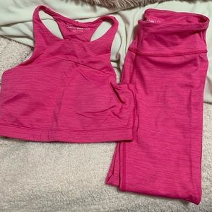 Outdoor Voices Hot Pink Set